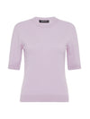 Cashmere Tee in Lilac (Size Large Only)