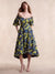 Catalina Dress - Navy Citrus