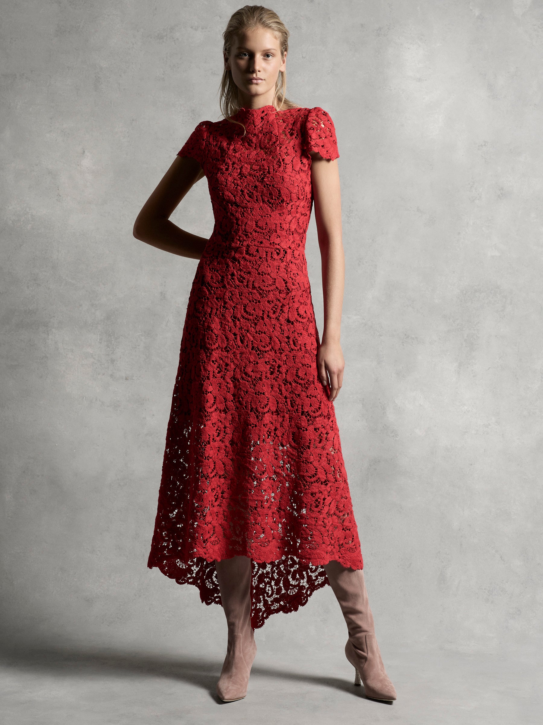 Cherie Cap Sleeve Dress (Size 8 Only)