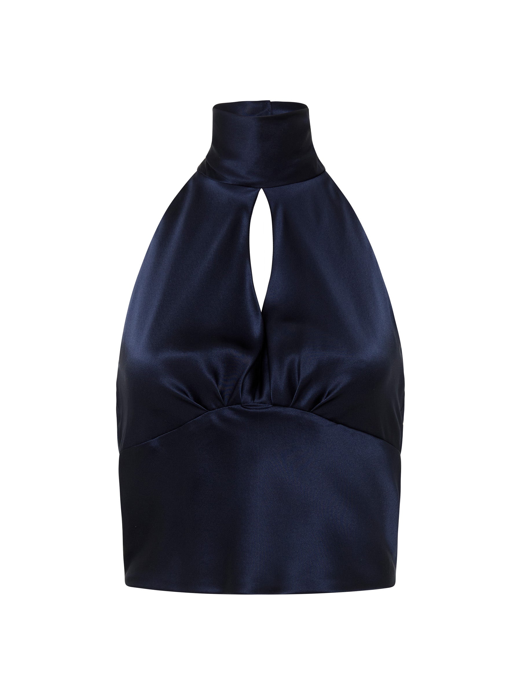 Chrissy Wrap Top - Navy (Size 8 + 12 Only)