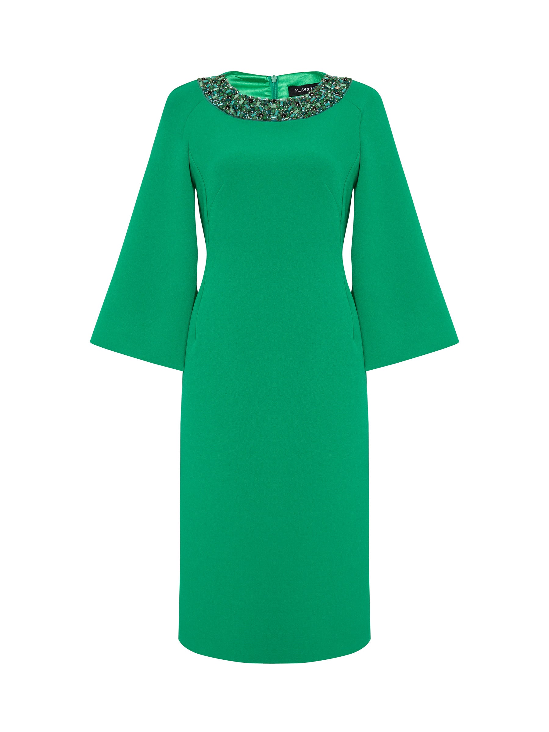 Green dress online size 8