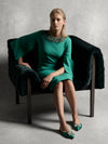 Christie Dress - Emerald (Size 8 Only)