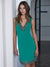 Christie V-Neck - Emerald