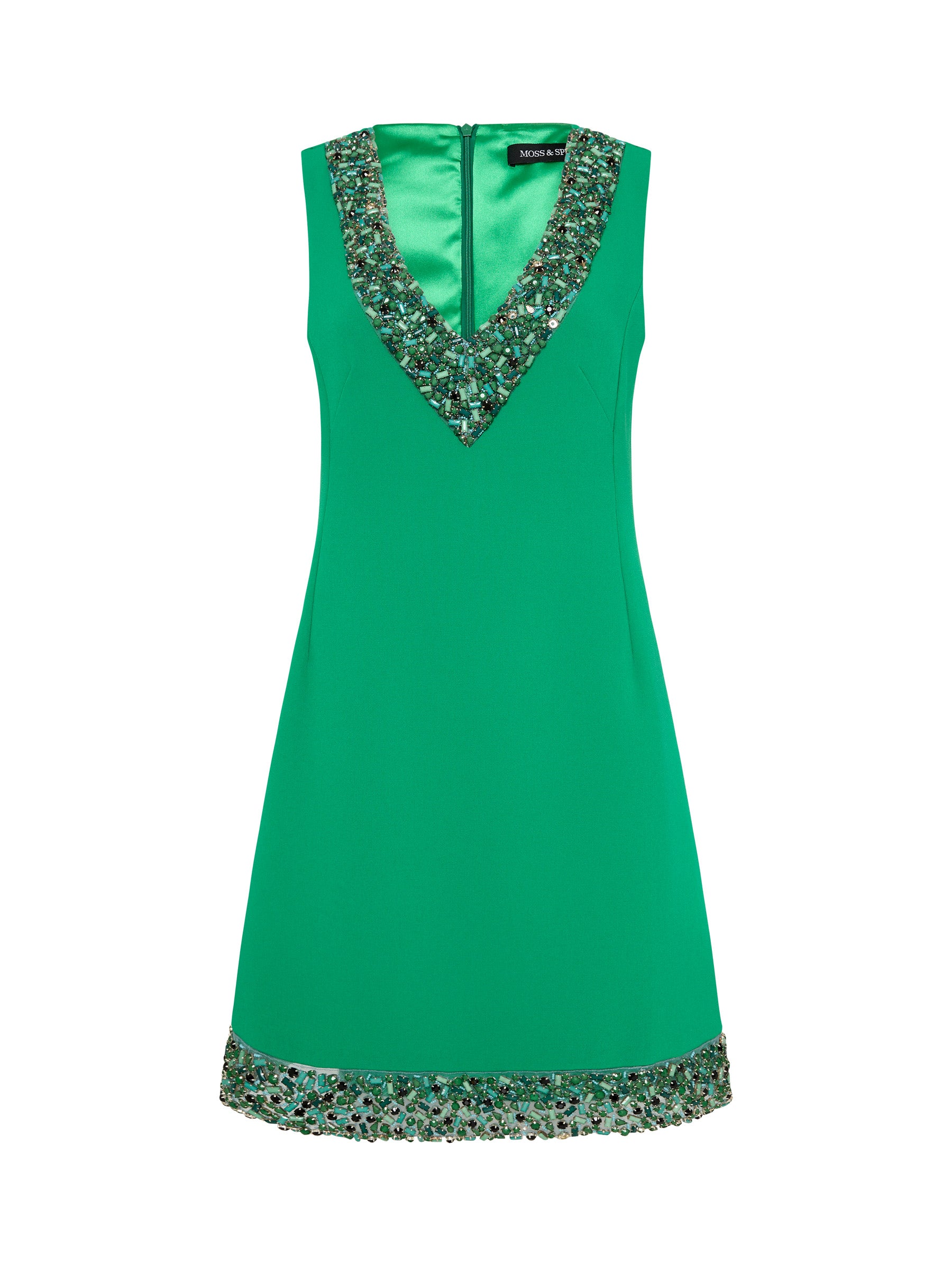 Christie V-Neck - Emerald