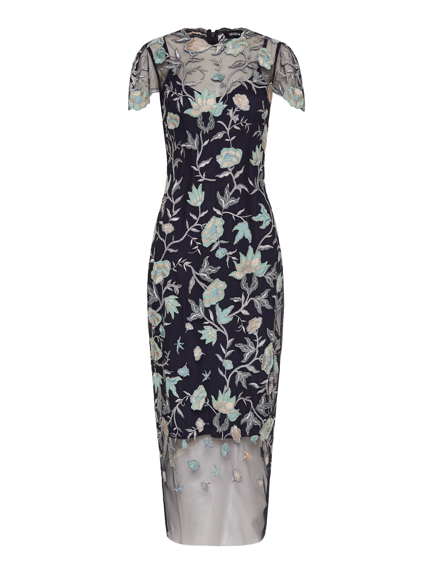 Halcyon Shift- Mint-Silver-Ink (Size 8 + 10 Only)