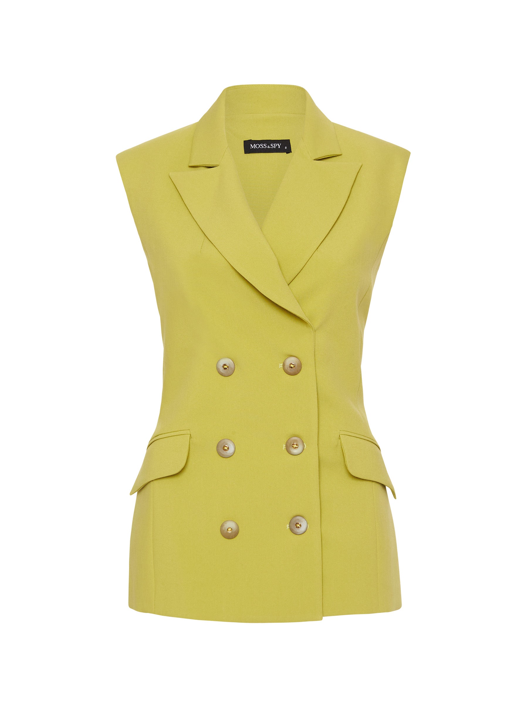 Jacinta Sleeveless Jacket (Size 12 Only)