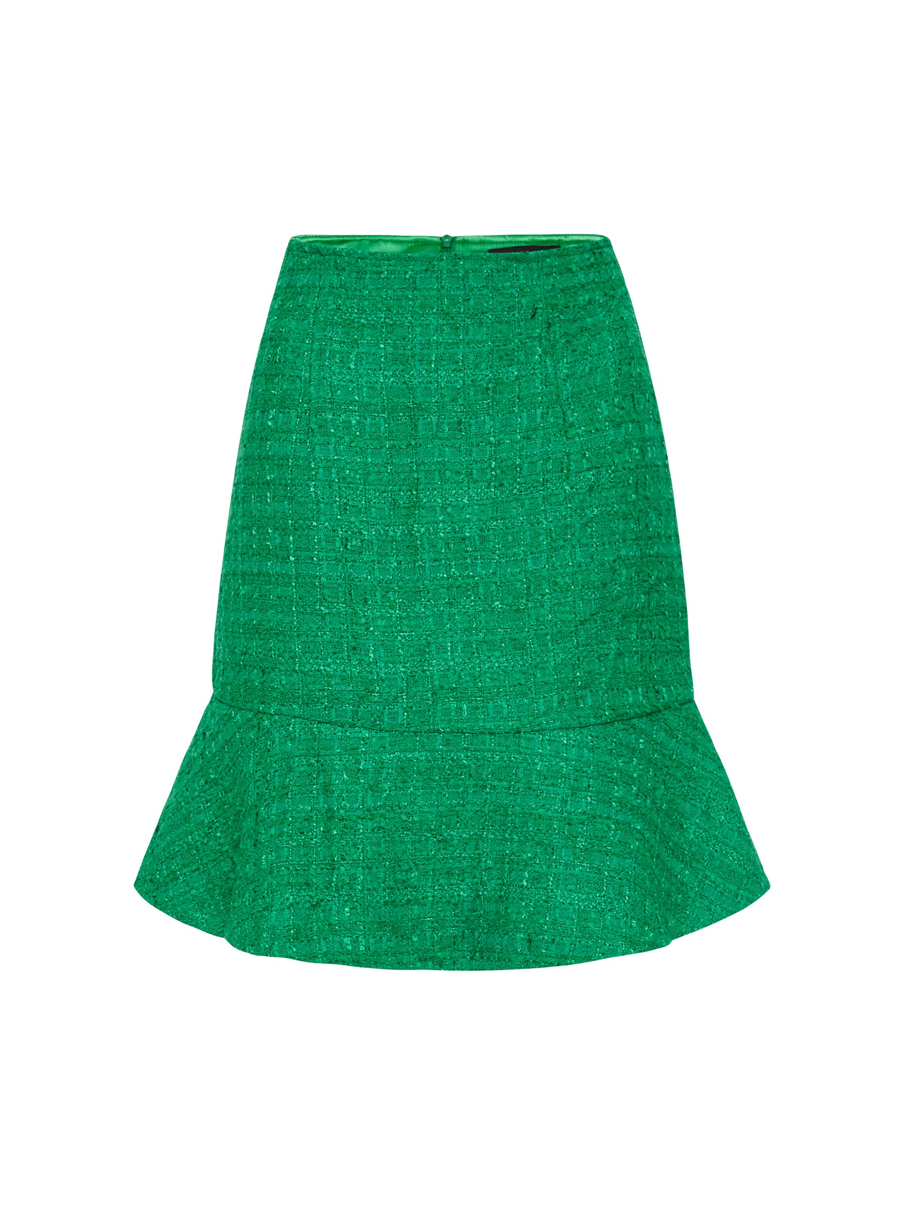 Jackie Flounce Skirt - Emerald (Size 8 + 12 Only)