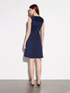 Leona Zip Dress - Marine Blue (Size 14 Only)