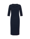 Pina Button Boat Neck - Navy (Size 14 + 16 Only)
