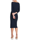 Pina Button Boat Neck - Navy (Size 14 + 16 Only)