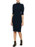 Rib Dress - Navy (Size 14 + 16 Only)