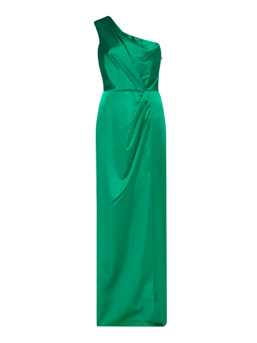 Muse Gown - Emerald + Black (Size 8 & 10 Only)