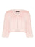 Fur Bolero - Blush Pink (Size Medium Only)