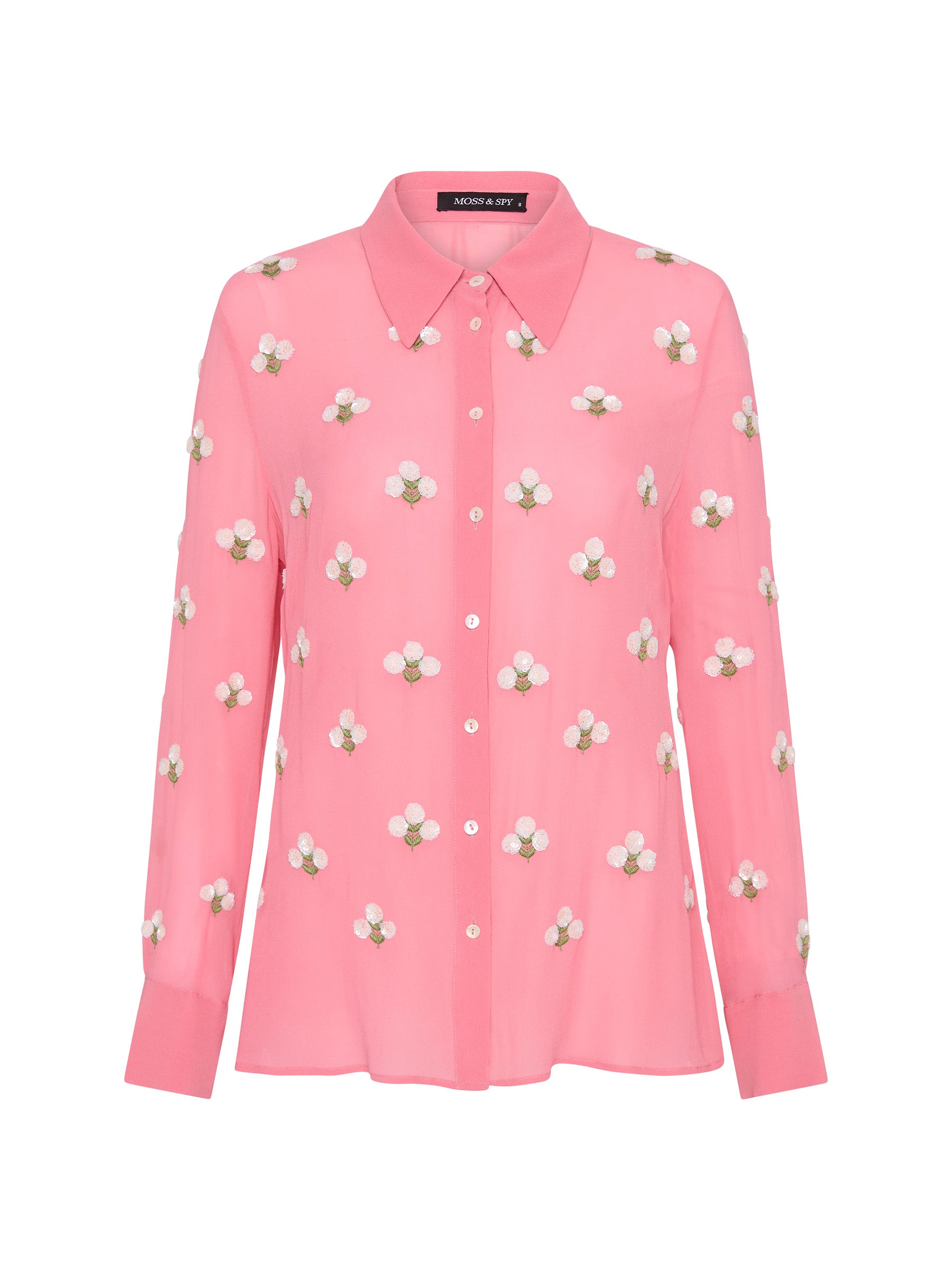 Sherbet Shirt - Pink (Size 8 + 10 Only)