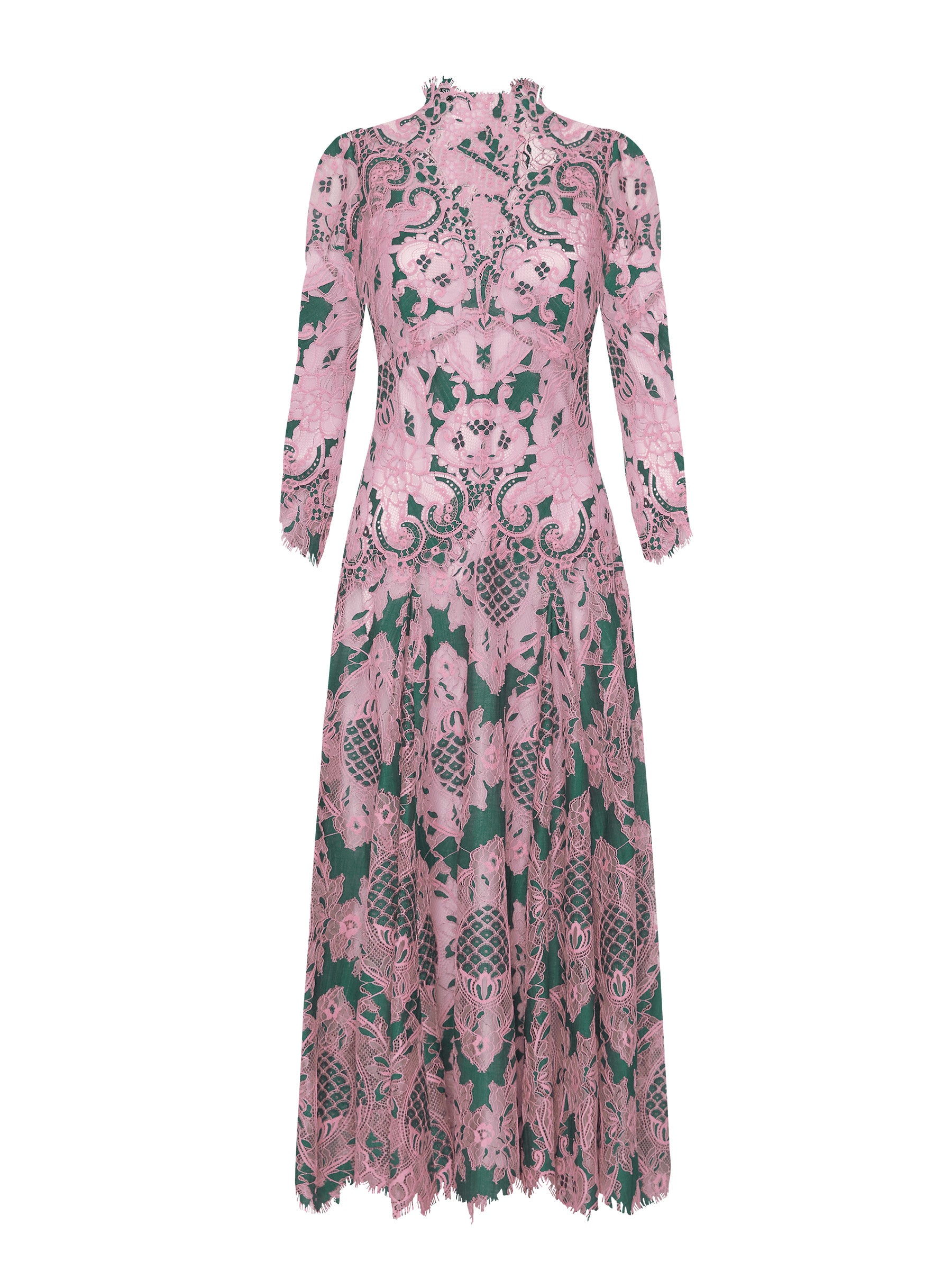 Sienna Long Sleeve - Pink Emerald (Size 10 + 12 Only)