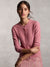 Sparkle Cashmere Cardi - Rose Pink (Large Only)