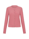 Sparkle Cashmere Cardi - Rose Pink (Large Only)