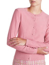 Sparkle Cashmere Cardi - Rose Pink (Large Only)