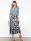 Sparkle Cashmere Sweater - Steel Blue