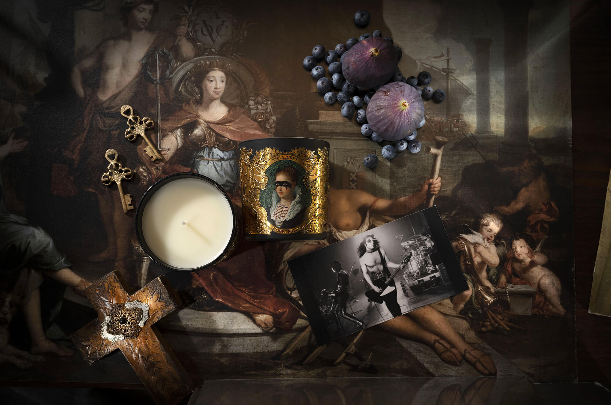 Aphrodite Candle "The Secret" - Jasmine Eucalyptus Scent